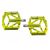 NOW8 STIRI.2, flat pedal, yellow-green, CroMo axle