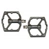 NOW8 Flatpedal M46.2, titangrau, CroMo-Achse