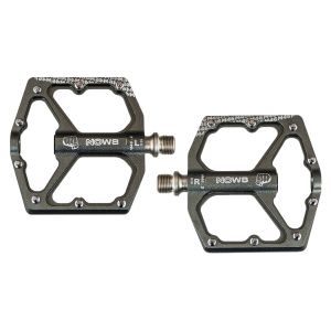 NOW8 flat pedal M46.2, titangrey, CroMo axle