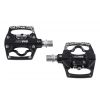 NOW8 Kombipedal LIGILO AM, black, ...g/pr, CroMo Axle, 6 Pins, 