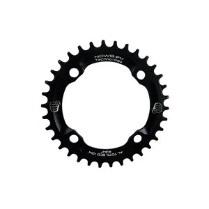 NOW8 NWR 104-38 11s, black, single chainring Narrow-Wide Design