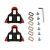 NOW8 Pedal Cleats, SPD-SL compatible, 0° red