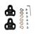 NOW8 Pedal Cleats, LOOK KEO kompatibel, 0° schwarz
