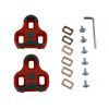 NOW8 Pedal Cleats, LOOK KEO compatible, 9°, red