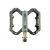 NOW8 Flatpedal M43, silber, 295g/pr, CroMo Axle, 8 Pins