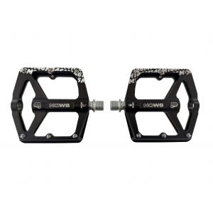 NOW8 Flatpedal M46, black, CroMo-Achse