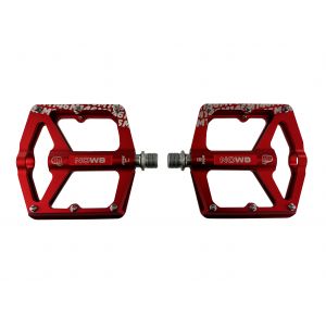 NOW8 Flatpedal M46, black, CroMo-Achse