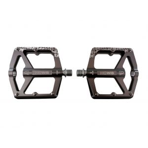 NOW8 Flatpedal M146, titangrau, CroMo-Achse