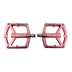 NOW8 Flatpedal M146, pink, CroMo-Achse