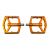 NOW8 Flatpedal M146, gold, CroMo-Achse