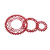 K3 chainring MTB triple, red, 40TT, 94BCD-5arm 