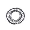 K6 oval chainring MTB black, 38T, 104 BCD-4arm