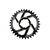 Direct mount chainring, 34T (Sram compatible) 