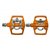 KCNC AM TRAP Clipless Pedal, orange, dual side, CroMo Spindle, 164g