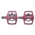 KCNC AM TRAP Clipless Pedal, pink bling ed., dual side, CroMo Spindle, 164g