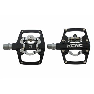 KCNC AM TRAP Clipless Pedal, black, dual side, CroMo Spindle, 164g