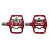 KCNC AM TRAP-TI Clipless Pedal, red, dual side, Titan Spindle, 136g