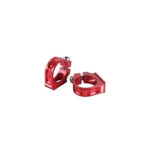 Front shifter clamp, I-Spec, red, for M980 