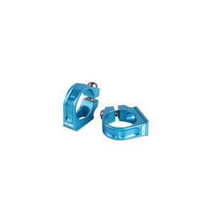 Front shifter clamp, I-Spec, blue, for M980 