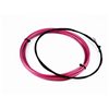 NOW8 PLI BONA-B+ pink, Brems-Kabel-Set, Polyfibre verstärkt, Metallic Effekt, Doppelmantel, PTFE-Liner, mit 2 MPV behandelten Ed