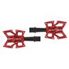 KCNC Road Platform Pedal, Titan Achse, rot, 150g/Paar