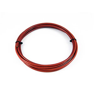 NOW8 FORTA+ red, Hydraulic-Leitung, Kevlar verstärkt+ Polyfibre, Metallic Effekt, super flexibel, 2,8m
