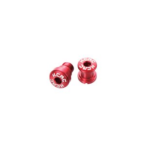 Chainring bolts ROAD for Campy Super Record, red, SPB009