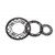 K3 chainring MTB triple, black, 44T, 104-BCD-4arm 