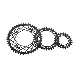 K3 chainring MTB triple, black, 44T, 104-BCD-4arm 