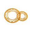 K3 chainring MTB double, gold, 30T, 64BCD-4arm 