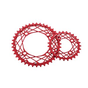 K3 chainring MTB double, red, 29T, 64BCD-4arm 