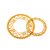 K3 chainring ROAD, gold, 34T, 110BCD-5arm 