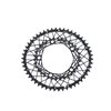 K6 oval chainring ROAD black, 50T, 110BCD-5arm/6mm thickness 