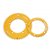 Blade chainring ROAD, gold, 53T, 130BCD-5arm 