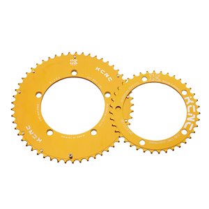Blade chainring ROAD, gold, 52T, 130BCD-5arm 