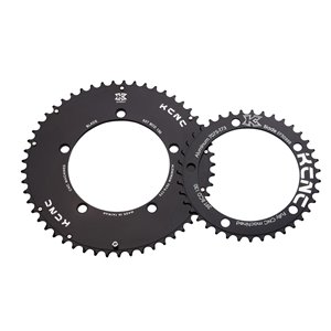 Blade chainring ROAD, black, 53T, 110BCD-5arm 