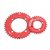 Blade chainring MTB double, red, 29T, 94BCD-5arm 
