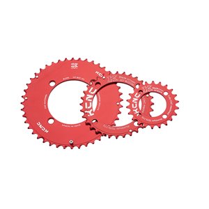 Blade chainring MTB triple, red, 32T, 104BCD-4arm 