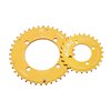 Blade chainring MTB double, gold, 24T, 64bcd-4arm